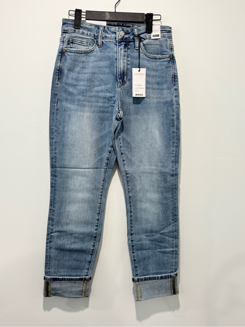 Judy Blue Light Blue Cropped Ankle Jeans
